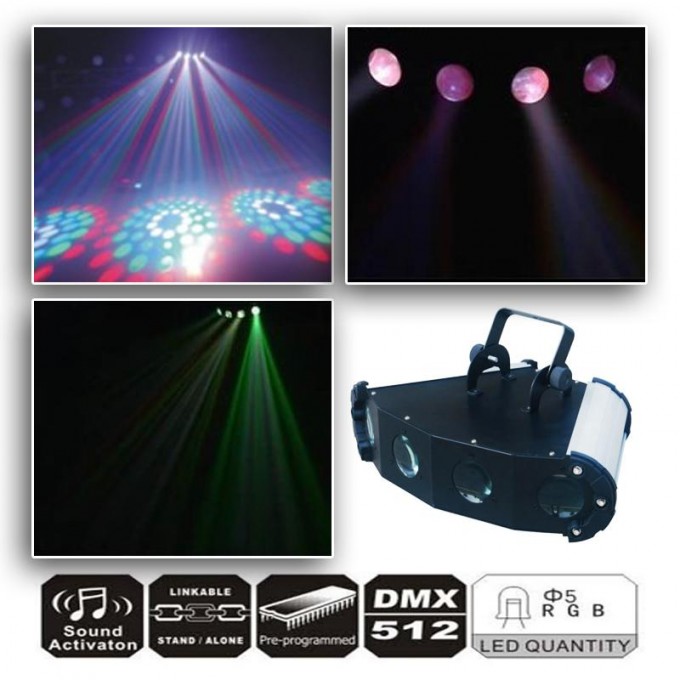 Световые приборы DJ-серии LEXOR LK200 LED 4 EYE LIGHT 27058